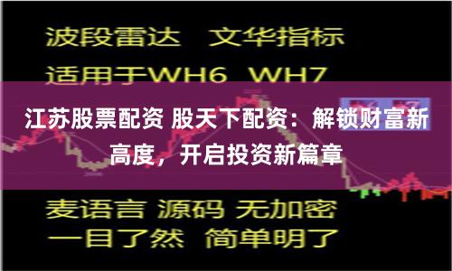 江苏股票配资 股天下配资：解锁财富新高度，开启投资新篇章