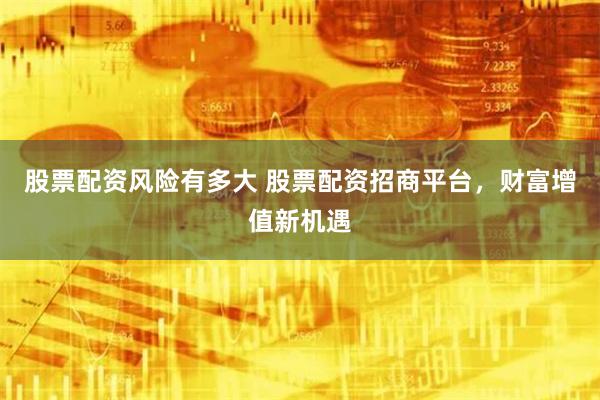 股票配资风险有多大 股票配资招商平台，财富增值新机遇